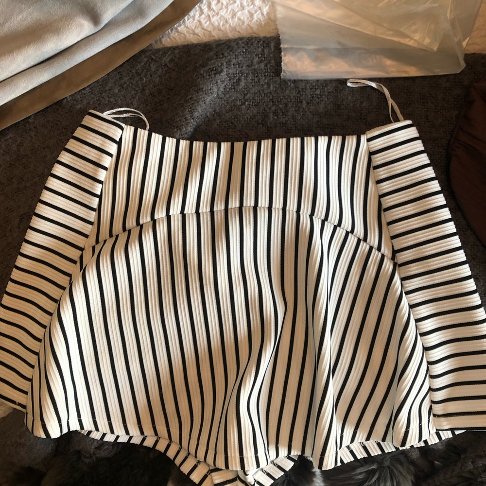 LF striped skort M